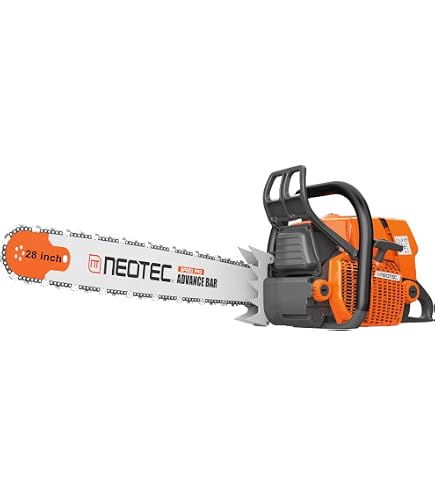 Amazon.com : NEO-TEC NH8120 Chainsaw Gas 120cc Gas Powered