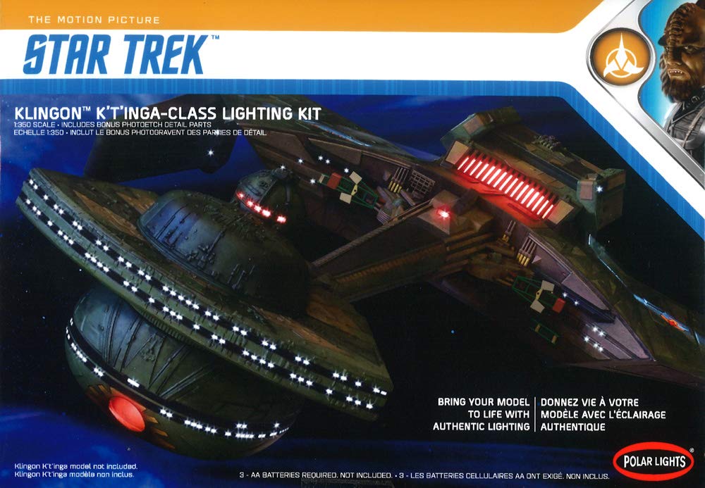 Star Trek Klingon K`T'inga Lighting Set