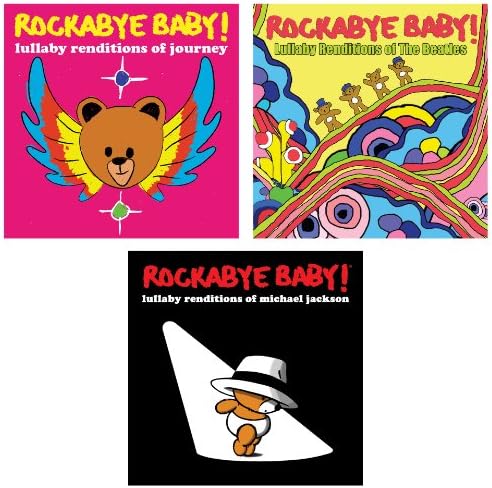 Rockabye Baby Lullaby Renditions 3 CD Set, Journey/Beatles/Michael Jackson
