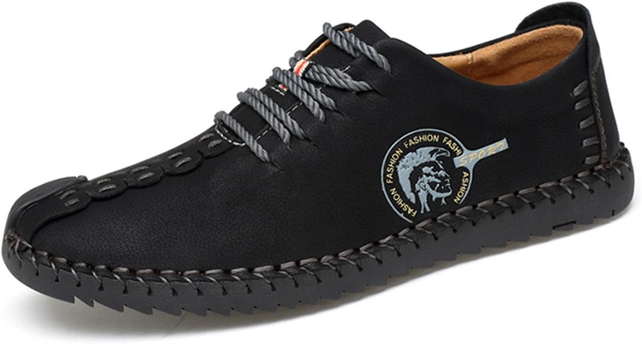 Fashion Comfortable Casual Shoes Loafers Men Shoes Quality Split Leather Shoes Men Flats