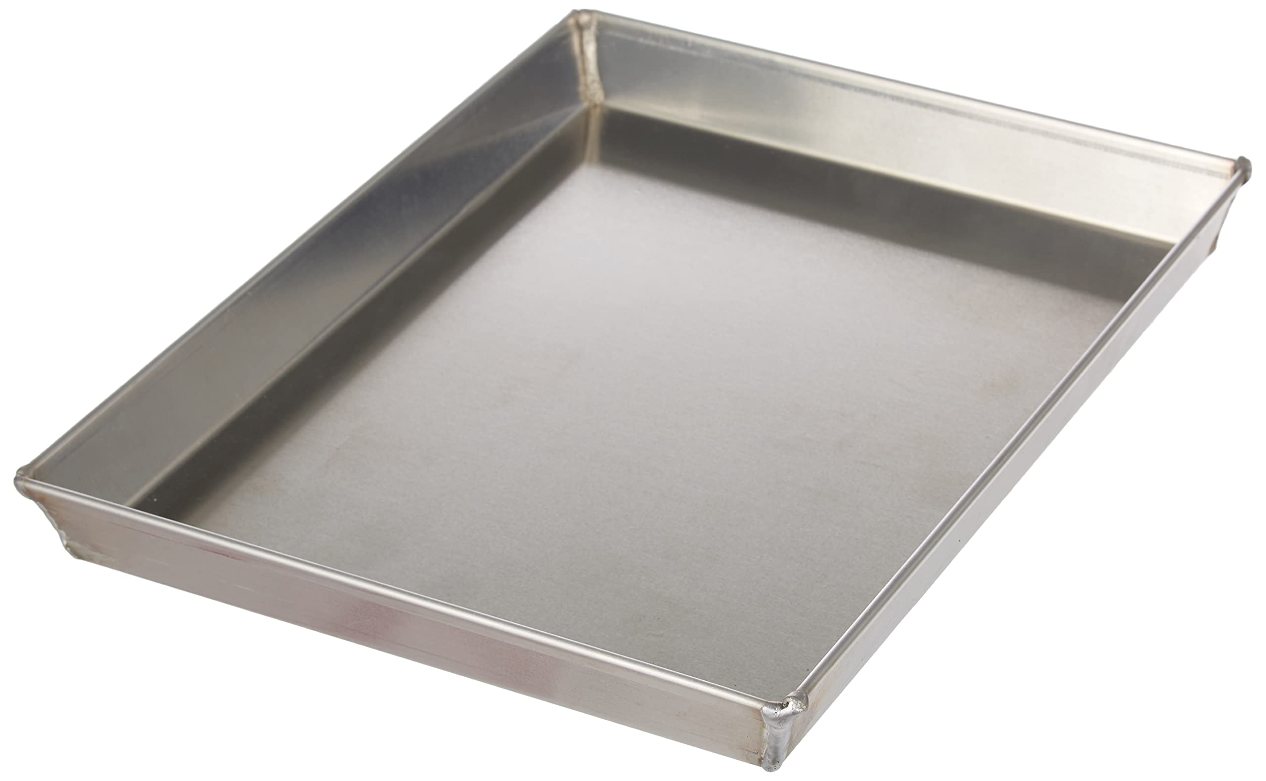 Ballarini 7044.30 Rectangular Tin, Flared Corners with Crude Aluminium Edge, 30 x 23 cm