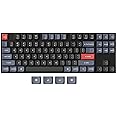 Keychron K8 Pro QMK/VIA Wireless Mechanical Keyboard, Hot-Swappable TKL Custom Programmable Macro Wired Keyboard with Gateron G Pro Brown Switch, RGB Backlit, PBT Keycaps for Mac Windows Linux