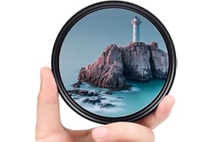 X-SWEETDREAM 58mm ND Filter Slim Variable ND Neutral Density Filter Adjustable ND Fader ND2-ND400 Lens Filter for Canon Nikon Sony Pentax Olympus Fuji DSLR Camera
