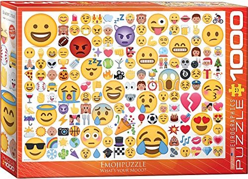 Eurographics Emoji WhatS Your Mood (1000 Piece) Puzzle
