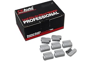 CKAuto FN Series Coated Lead Clip On Wheel Weights, 20g, 25pcs/Box