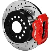 Wilwood 140-9315-DR Fdl P/s Park Brake Kit, Drilled, Red