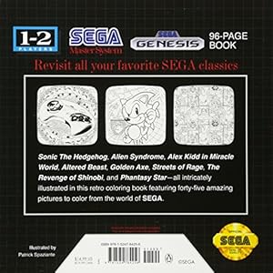 SEGA: The Official Coloring Book