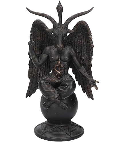 Amazon.com: Nemesis Now B5260S0 Dark Lord 26cm White Baphomet