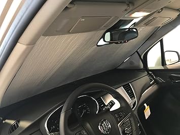 Amazon Com Heatshield The Original Windshield Sun Shade Custom Fit For Buick Encore Suv 2013 2021 Silver Series Automotive