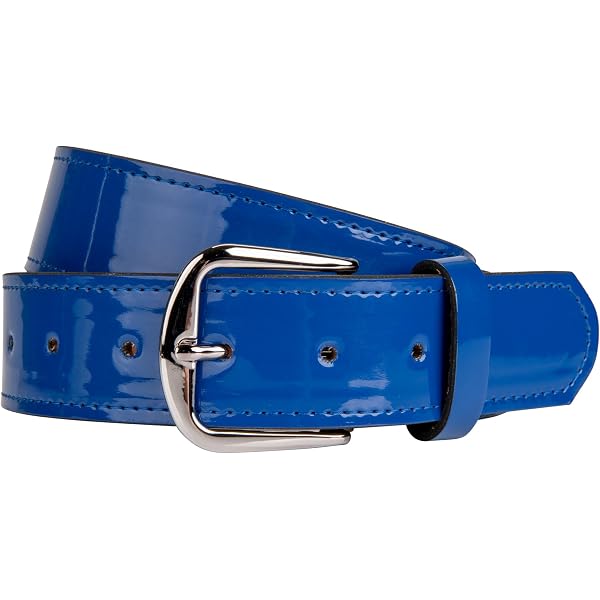 Correa de piel de Beisbol azul Royal