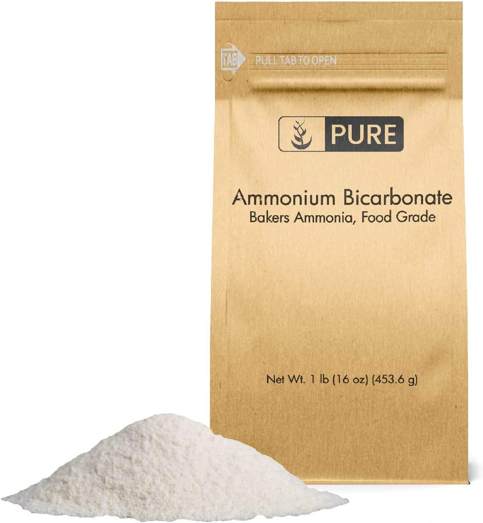 Ammonium Bicarbonate (1 lb.) by Pure Organic Ingredients