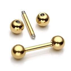 4 Pairs Stainless Steel 14/16G Mixed Colors Body