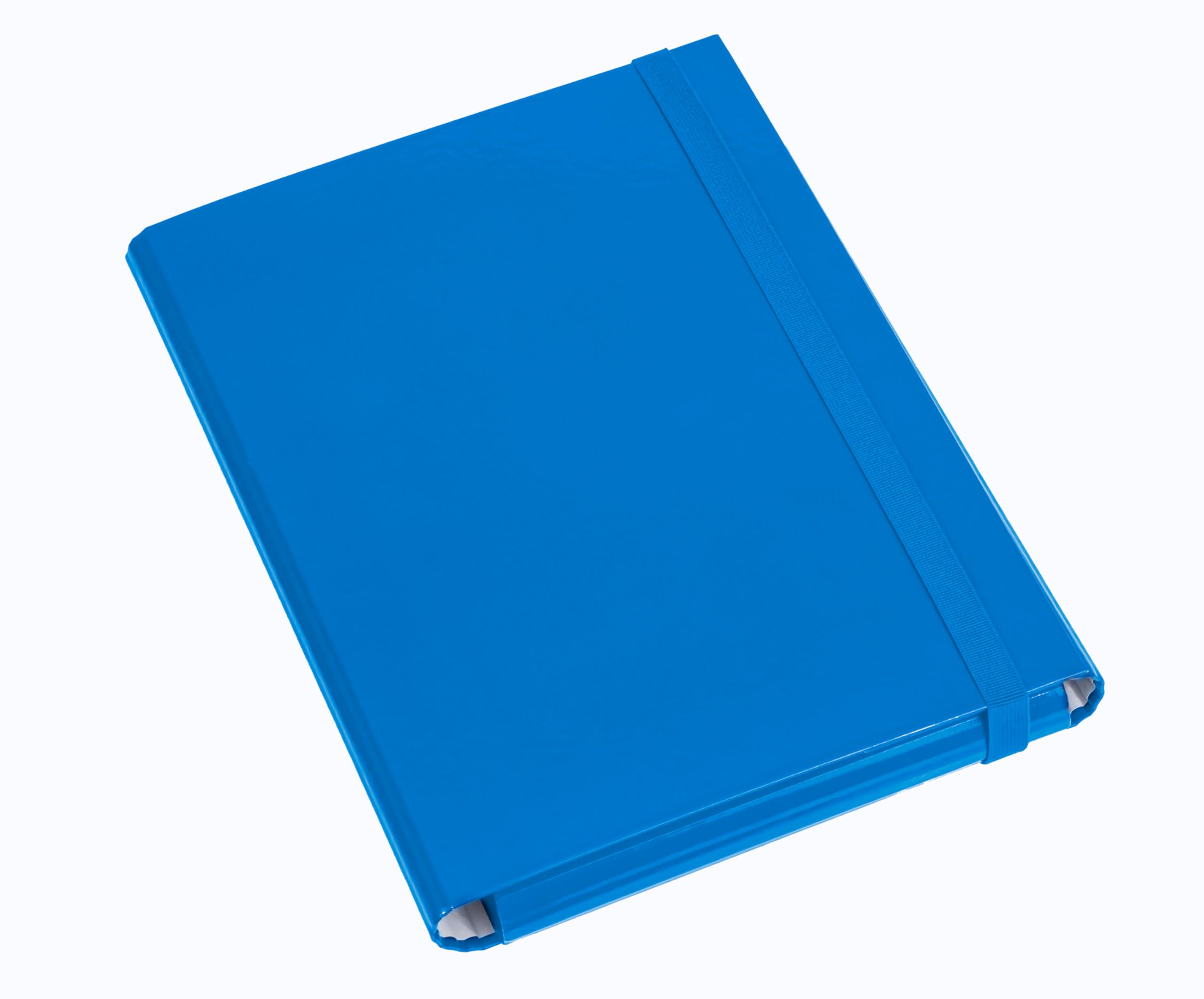 Interdruk A4+ Expanding File Folder Box Rigid - Blue