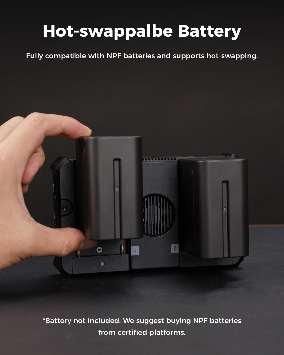 OBSBOT Talent Video Switcher Monitor Encorder Recorder All in One Video Mixer with 7 Video Inputs, Live Streaming to NDI/RTMP/SRT/YouTube and Others Platforms via Wi-Fi, 4G LTE, Ethernet, USB Port.