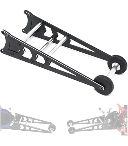 thumbnail image 2 of Aluminum Alloy RC Rear Wheelie Bar - Lightweight Upgrade For 1/8 Scale RC Cars & Trucks 2 of 14