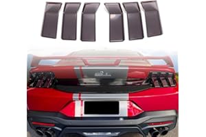 Jogon Tail Light Lamp Guard Trim for Ford Mustang GT S650 Dark Horse Ecoboost 2024 2025 Taillight Lens Cover, Rear Lamp Decorative Sticker