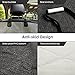 Mpow Dog Seat Cover, Bench Style Dog Car Seat Covers with 2 Seat Belts&Storage Pockets, Fits to Middle Armrest Back Seat, Seat Protector from Scratch/Dirty, Nonslip Pet Seat Cover for Cars Trucks SUVs