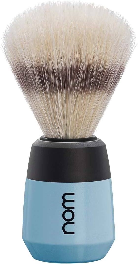 Nom Max Natural Bristle Shaving Brush, Fjord
