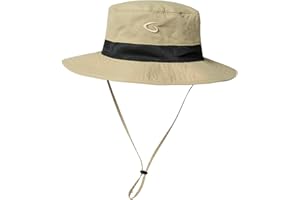 TOP-EX Oversized XL XXL Men's UV 50 Waterproof Packable Mesh Sun Hat Bucket Bonnie Beach Hiking Fishing
