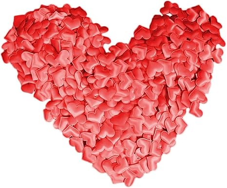Amazon Co Jp 花びら 5セット 100個 バッグ Diy 手作り花びら 装飾 ハート型 花 結婚式 バレンタインデー 散らばる 花 ハート型 人工花びら レッド ホーム キッチン