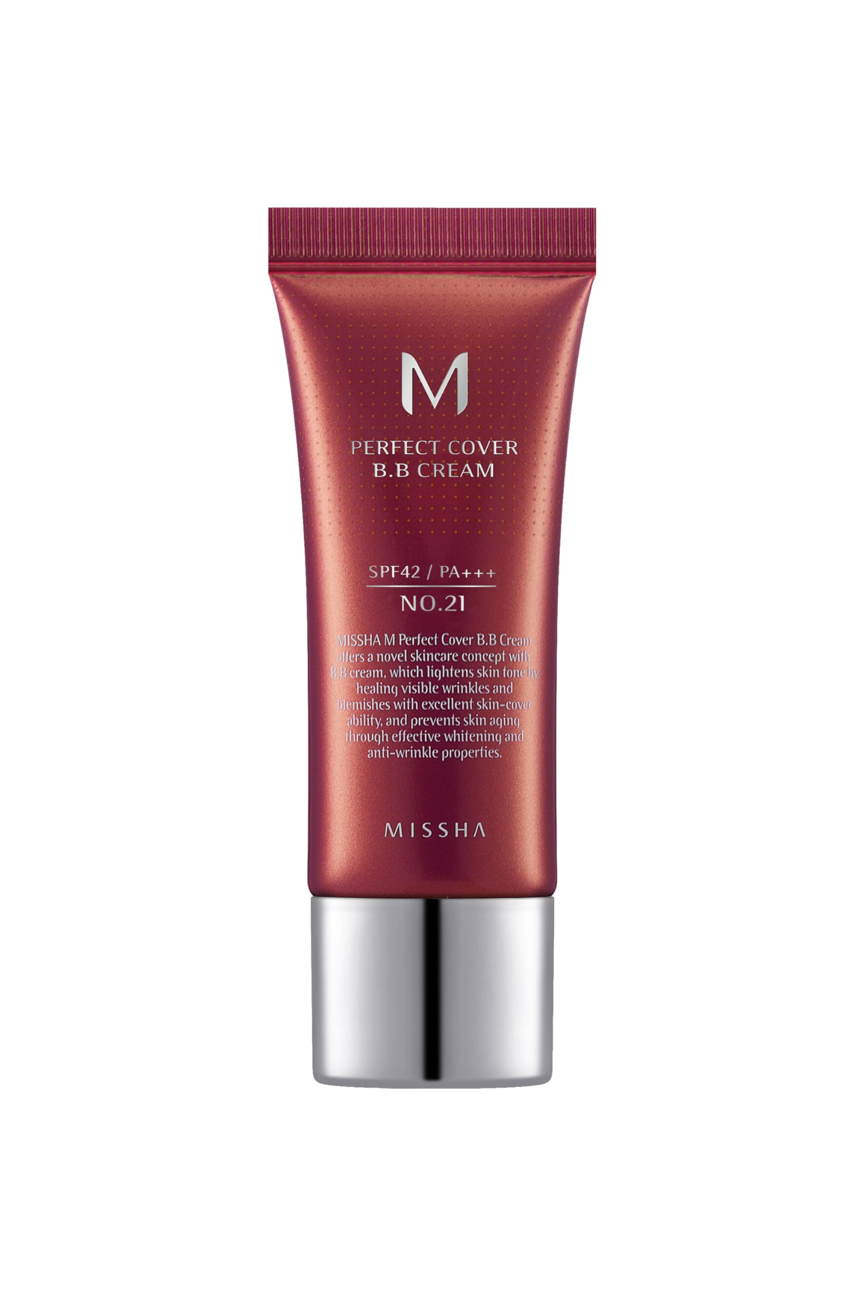 Missha M Perfect Cover Bb Cream SPF42 No. 21 / Light Beige, 20 ml
