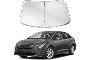 OMOCYRA Front Windshield Sun Shade Car Window Compatible with Toyota Corolla Sunshade Upgraded New 2024-2019 SE XSE L LE XLE Hybrid Sedan 2024 2023 2022 2021 2020 2019 Sun Shield Cover Visor