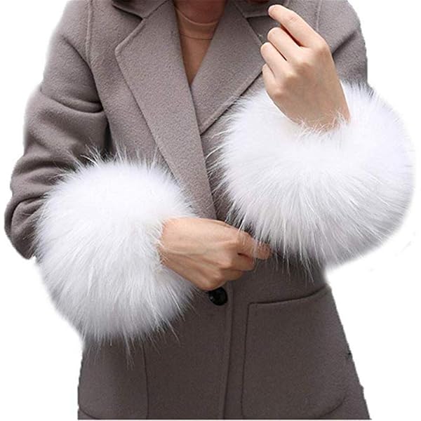 Amazon.com: QZUnique Fuzzy Fur Leg Warmers Set - 3 Pcs Women 