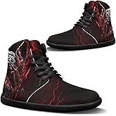 Binienty Mens Barefoot Shoes High Top Womens Minimalist Trail Running Barefoot Shoes Wide Toe Box