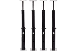 BIRSPPY AKRON PRODUCTS Adjustable Floor Jack (Model C-3), Akron Jacks Floor Jacks, Telescoping Jack For Temporary Support, Size Range 1'7''-3' (Fоur Расk)