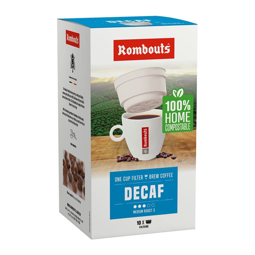 Rombouts One Cup Filter Brew Coffee (Decaf 2 x 10 Pack)