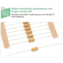 Fielect Pico Fuse 125V 5A Fast Blow Fuse Resistance