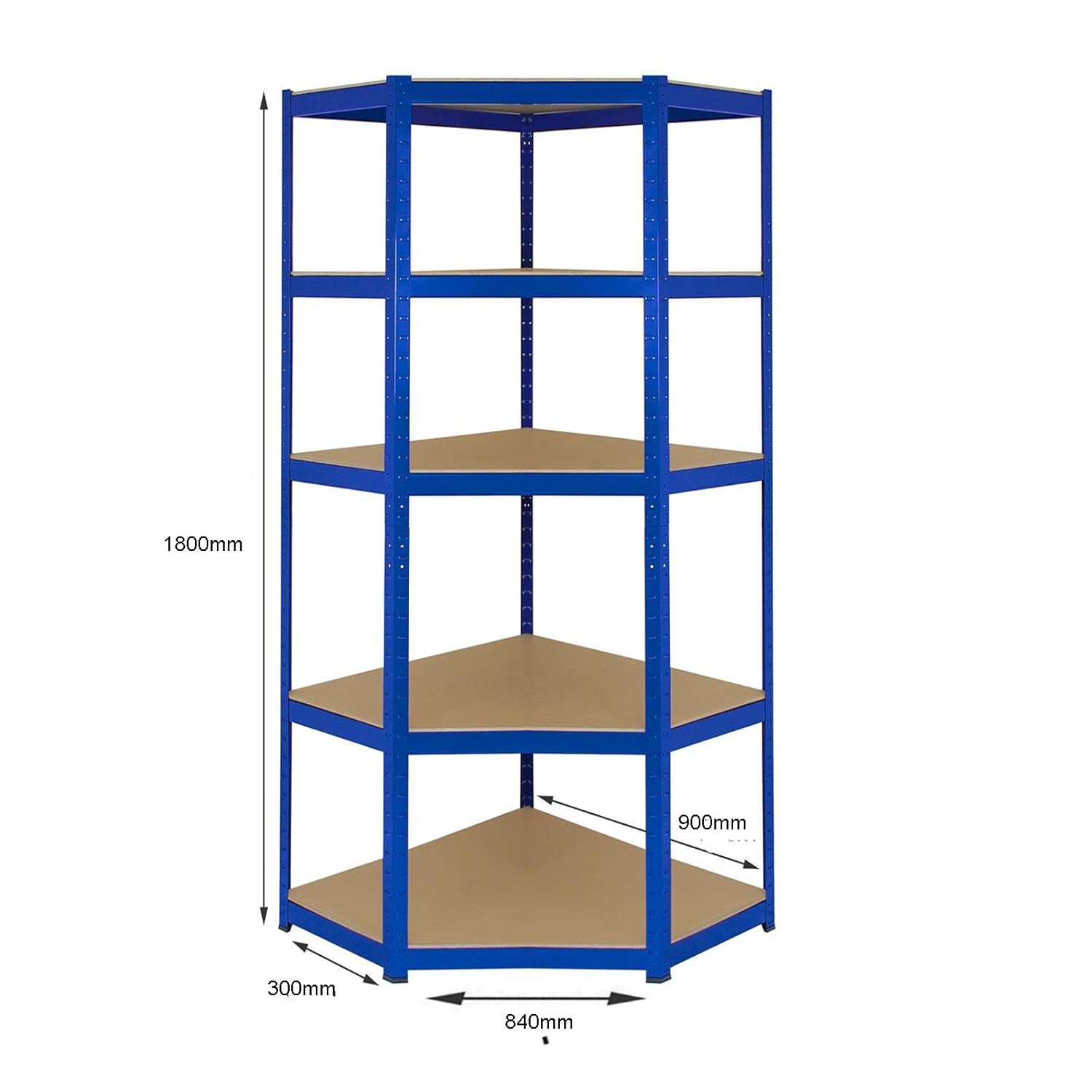 Estanter iacute a De Acero Para Garaje De Esquina De Alta Resistencia