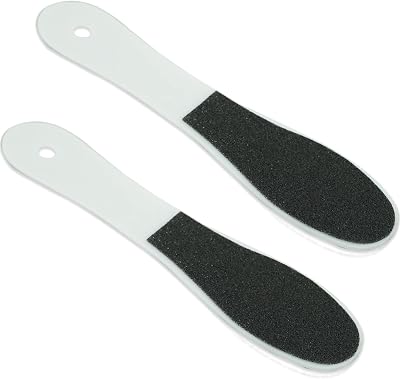 SZCXDKJ 2 Pieces Double-Sided Foot File Callus Remover Wet or Dry Feet