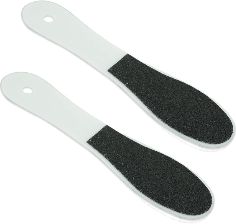 SZCXDKJ 2 Pieces Double-Sided Foot File Callus Remover Wet or Dry Feet