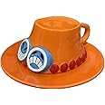 FINDAMAZE One Piece Anime Novelty Coffee Mugs,Ace's Hat Anime Coffee Cup,Ceramic Coffee Tea Milk Cup,Gifts for Christmas, Birthday, Anniversary(Ace)