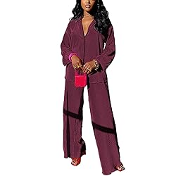 kaimimei Casual 2 Piece Outfit for Women - Linen