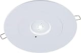 Knightsbridge 3W Emergency Downlight Green 70-130mm Non-Maintained view 2