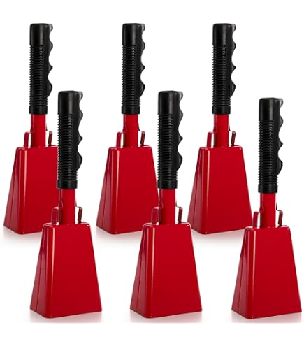 240 Stück Thunder Sticks – Aufblasbare Cheering Sticks Für Fußball, Partys & Sportveranstaltungen, Rot/Weiß, Inkl. Strohhalme