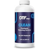 DTF PRO DTF Clean Printhead Cleaning Solution for use in i3200, i1600, XP 600, L 1800, 1390 Models (3.3 fl oz) (100 ml)