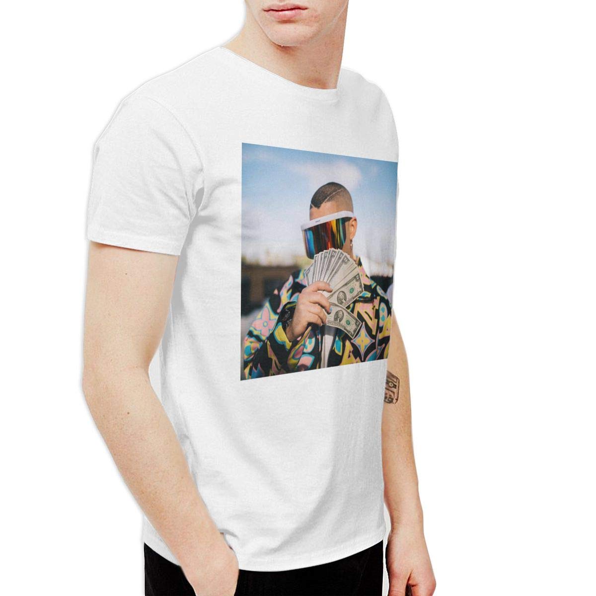  Rhztpyrde Bad Bunny Short Sleeve Fashion T Shirts Tees 8890