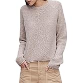 Velvet by Graham and Spencer Women's Gigi Cozy Knits Sweater, Oat, L