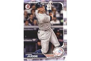 BOWMAN CHROME 2019 Bowman Baseball #16 Aaron Judge New York Yankees Official MLB Trading Card From Topps