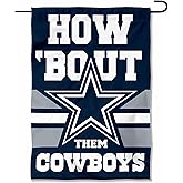 WinCraft Dallas Cowboys How Bout Them Cowboys Yard Garden Banner Flag