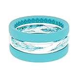GROOVE LIFE Silicone Wedding Ring for Women