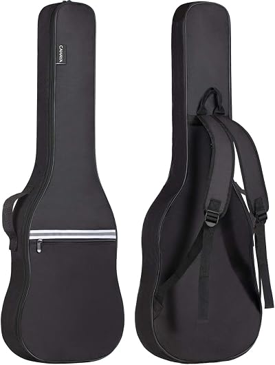 CAHAYA Electric Guitar Bag CY0225 6mm Padding Padded Backpack Black