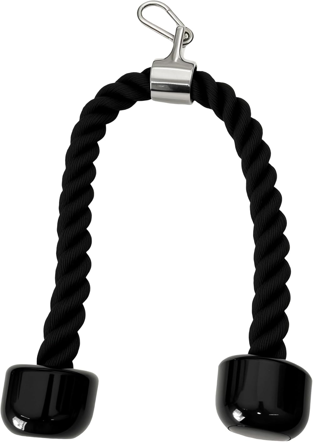 qibylift Tricep Rope 27 Inch Cable Attachment for Lat Pulldown Cable Machine
