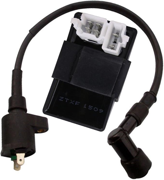TDPRO 6Pin AC CDI Box Unit Ignition Coil for 50cc 125cc