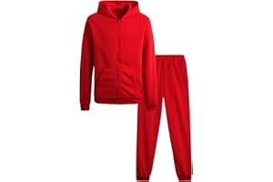 Coney Island Boys Sweat Suit Set - 2 Piece Soft Fleece Zip Up Hoodies and Athletic Jogger Sweatpants for Boys (Sizes: 5-16)