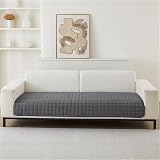 LINGKY Soft Flannel Sofa Covers 70x180cm Grey Non-Slip 1 2 3 Seater view 8