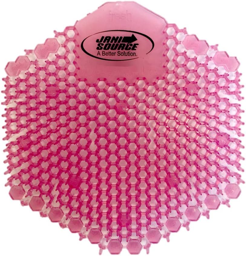 The Wave 3D Urinal Screen Deodorizer, Spiced Apple Box of 60 by JaniSource